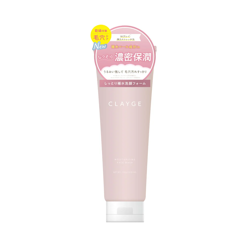 CLAYGE Moisturizing Face Wash120g