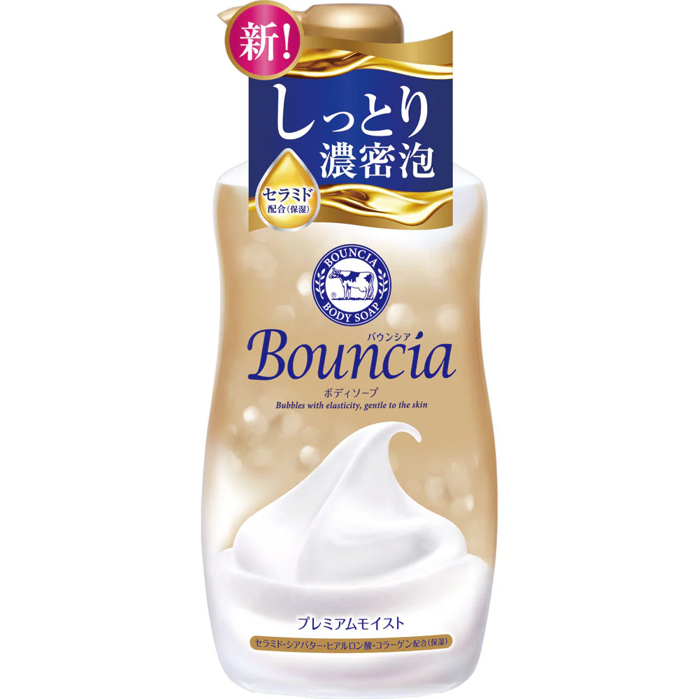 COW BOUNCIA Body Soap Premium Moist 460ml