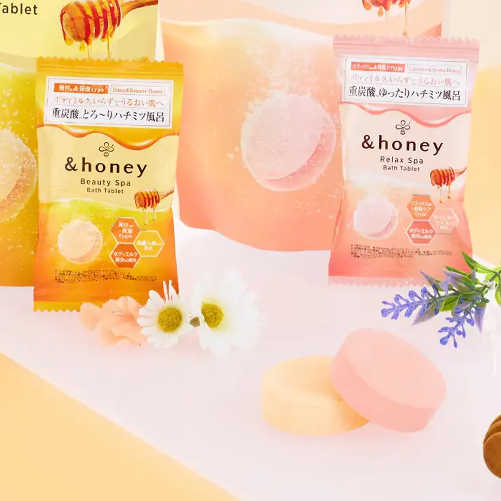&honey Beauty Spa Bath Tablet – Daisy & Essence Honey - Image 2