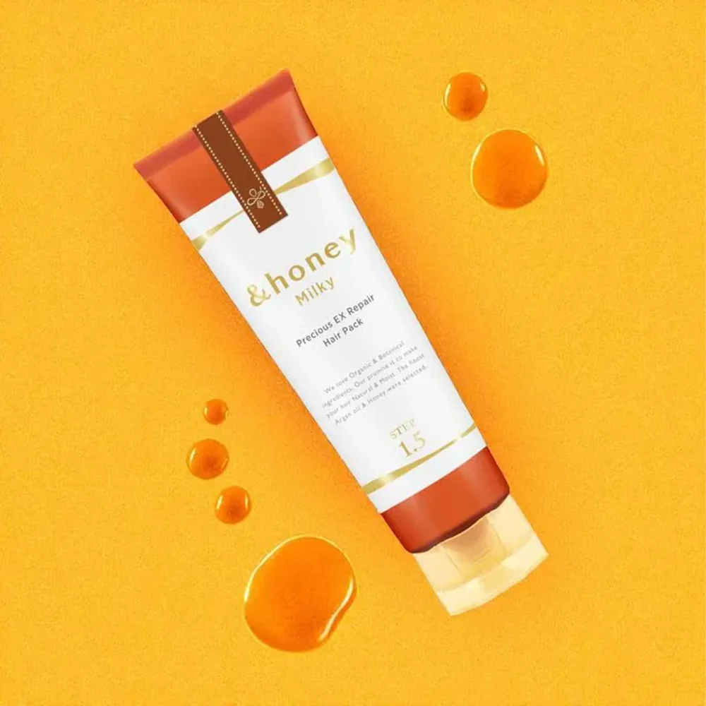 &HONEY Milky Precious EX Repair Hair Pack 130g - Image 2