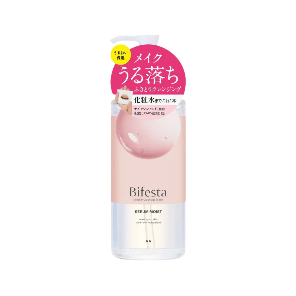 Mandom Bifesta Micellar Cleansing Water Moist Wipe Type 400ml