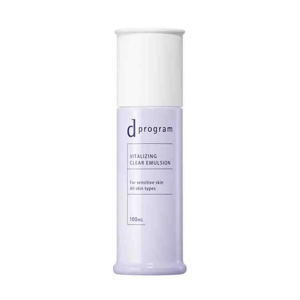 [NEW VERSION]SHISEIDO D Program Vitalizing Clear Emulsion 100ml