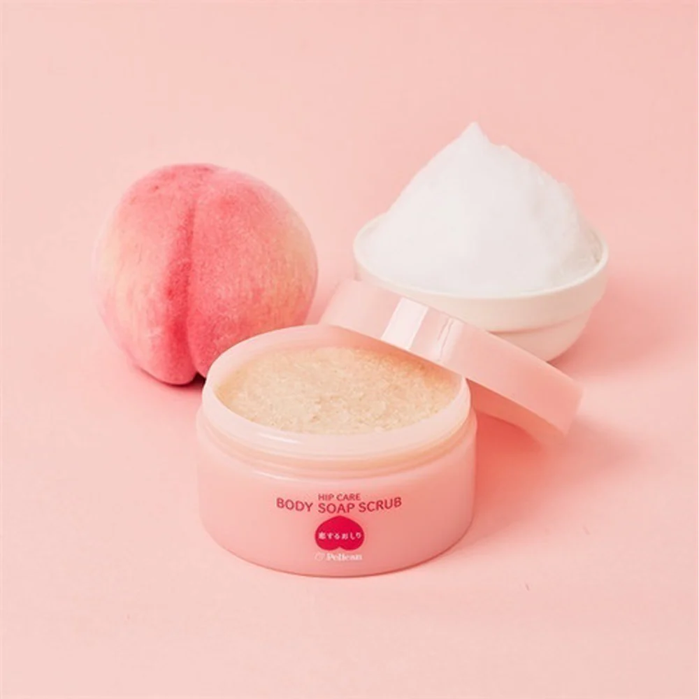 Pelican Smoothing Booty Care Peach AHA Scrub Soap 135g - Image 2