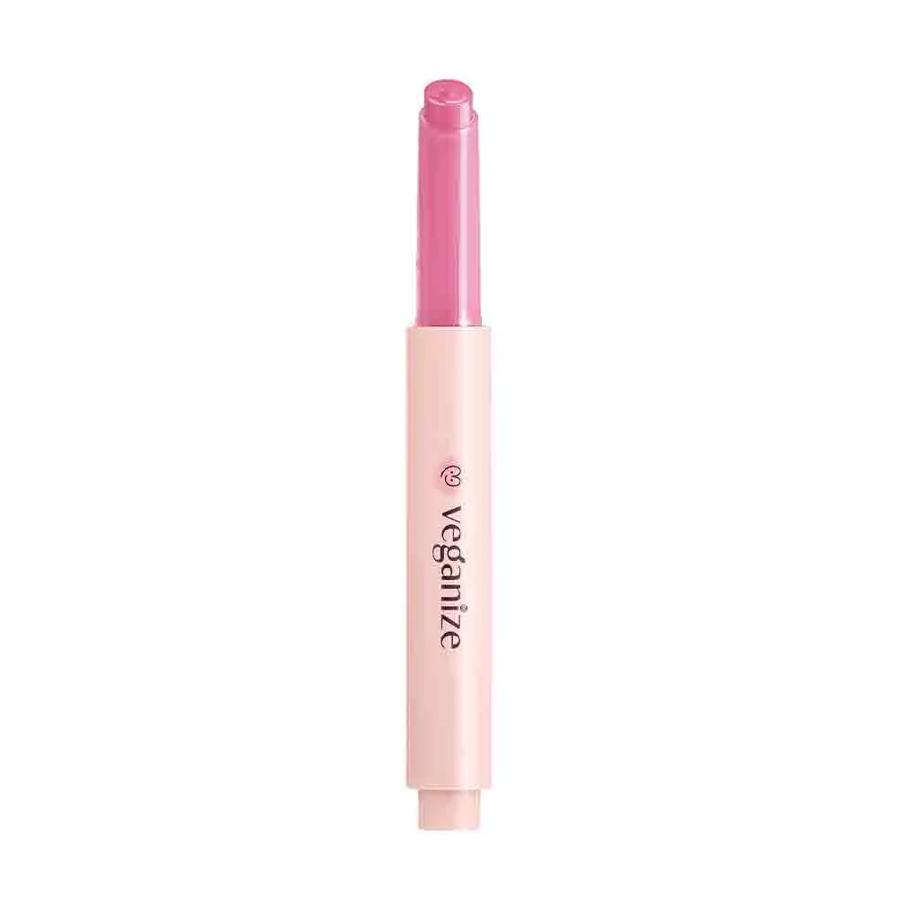 SELF BEAUTY Veganize Collagen Lip Glass Balm #05 CARROT CORAL