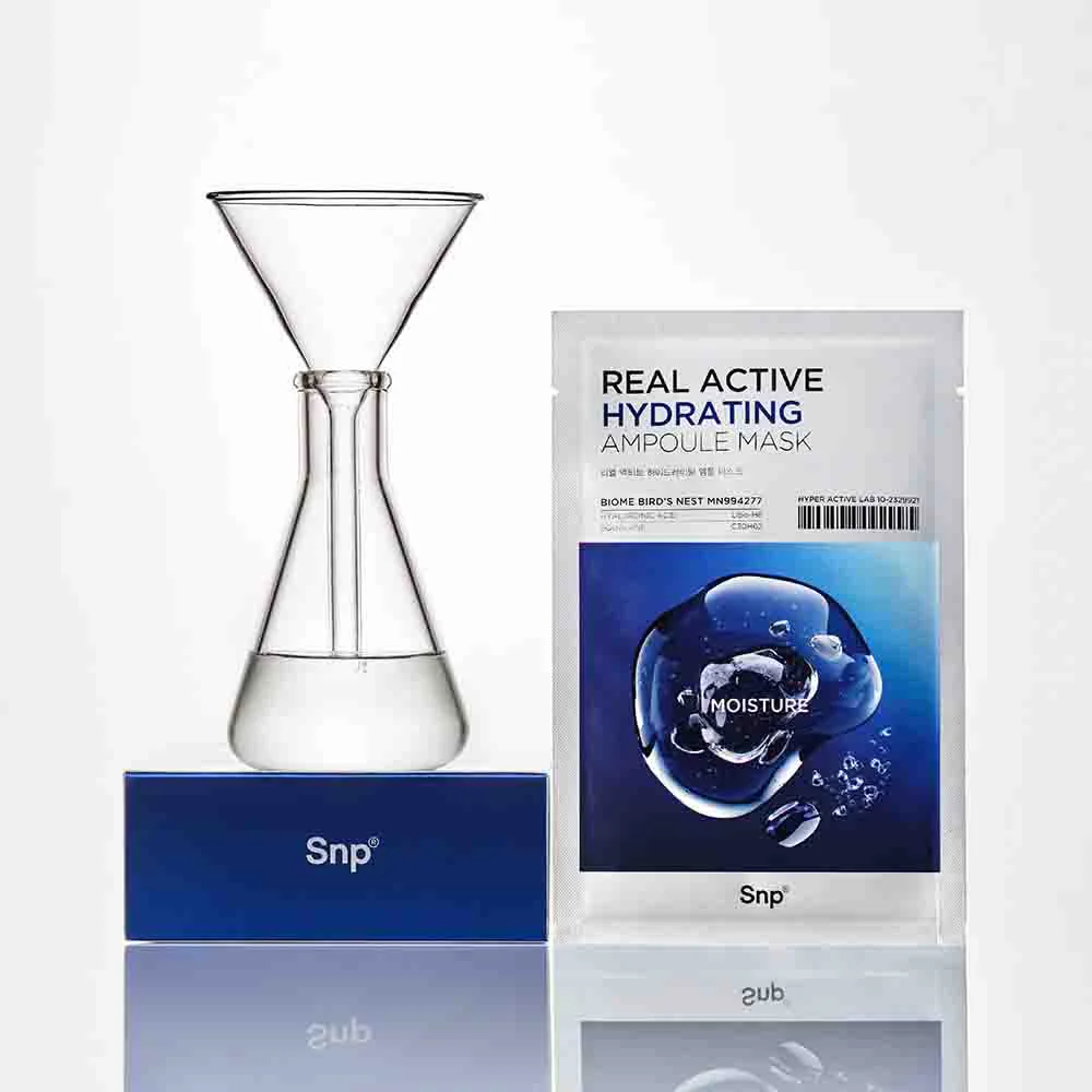 SNP Real Active Hydration Ampoule Mask 5Sheets - Image 2