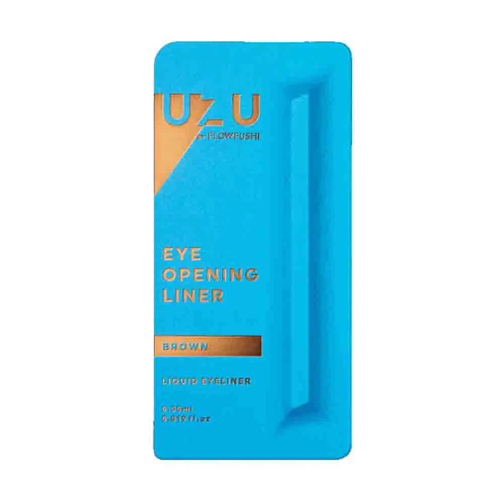 UZU Flowfushi Eye Opening Liquid Eyeliner Brown – Japanese Waterproof Eyeliner (UK Stock) - Image 5
